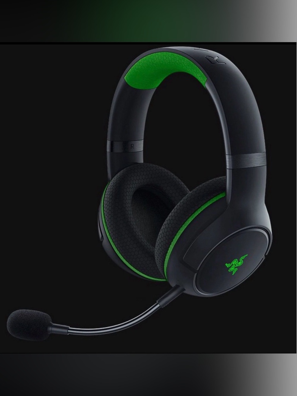 Razer Kaira Pro Wireless Gaming Headset for Xbox Series X/S - Black/Green